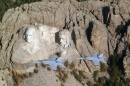 F/A-18 by Mount Rushmore