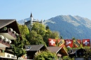 View of Gstaad, Switzerland