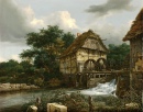 Two Watermills and an Open Sluice