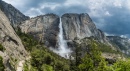 Yosemite Falls from trail, Yosemite NP
