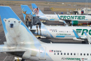 Frontier Airlines Airplanes in Denver